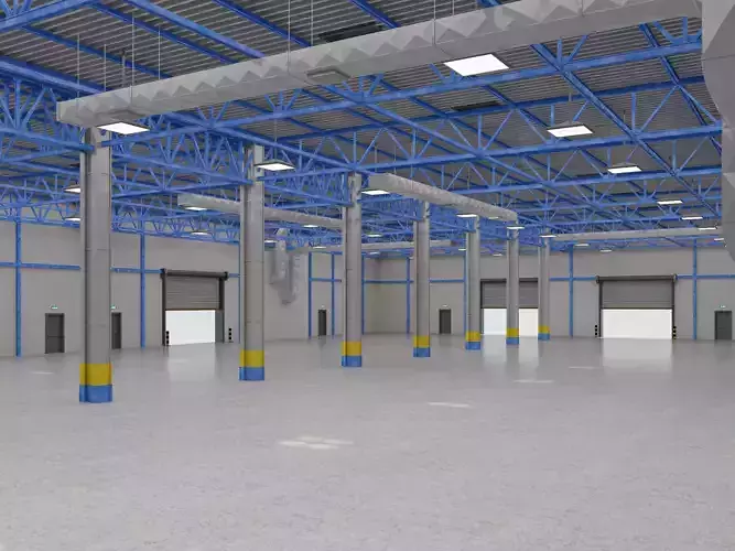 Warehouse 10 interior