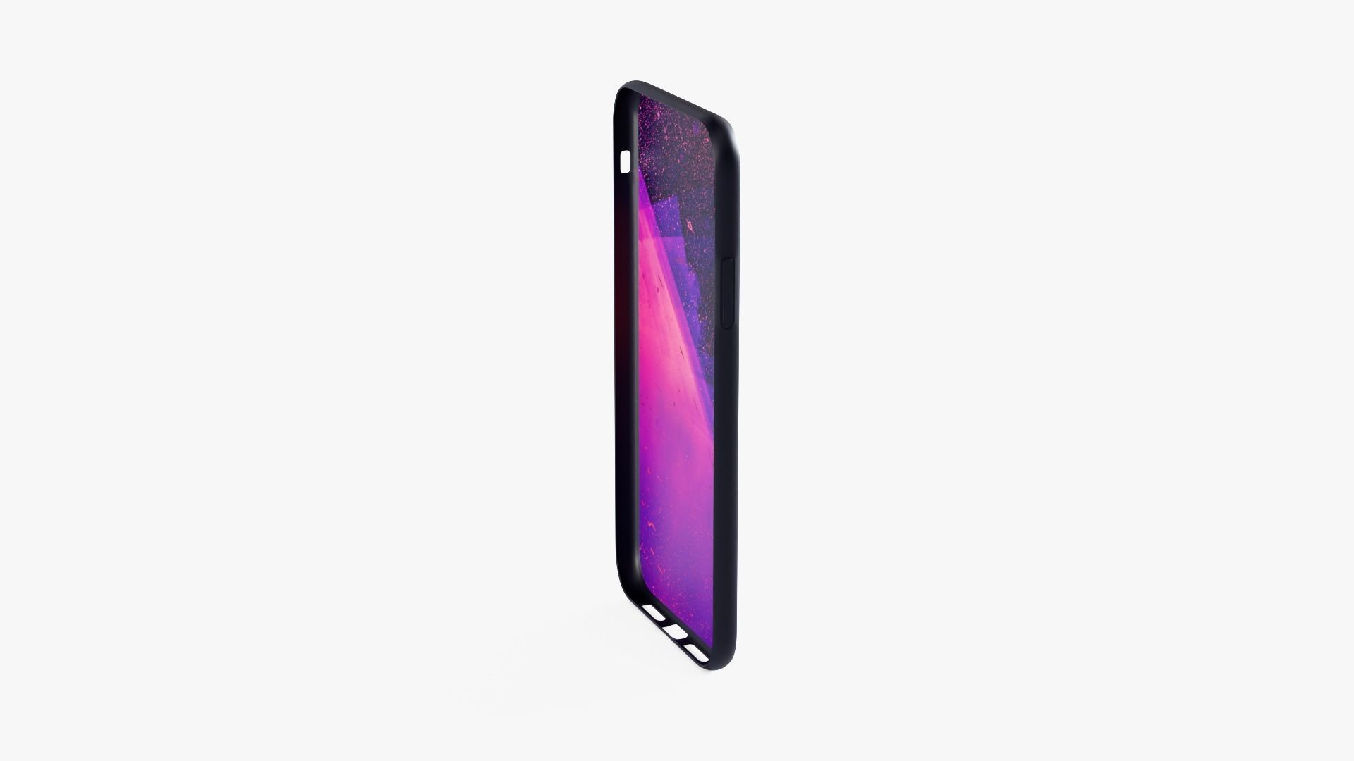 iPhone XR Case 1 Low-poly 3D model_7