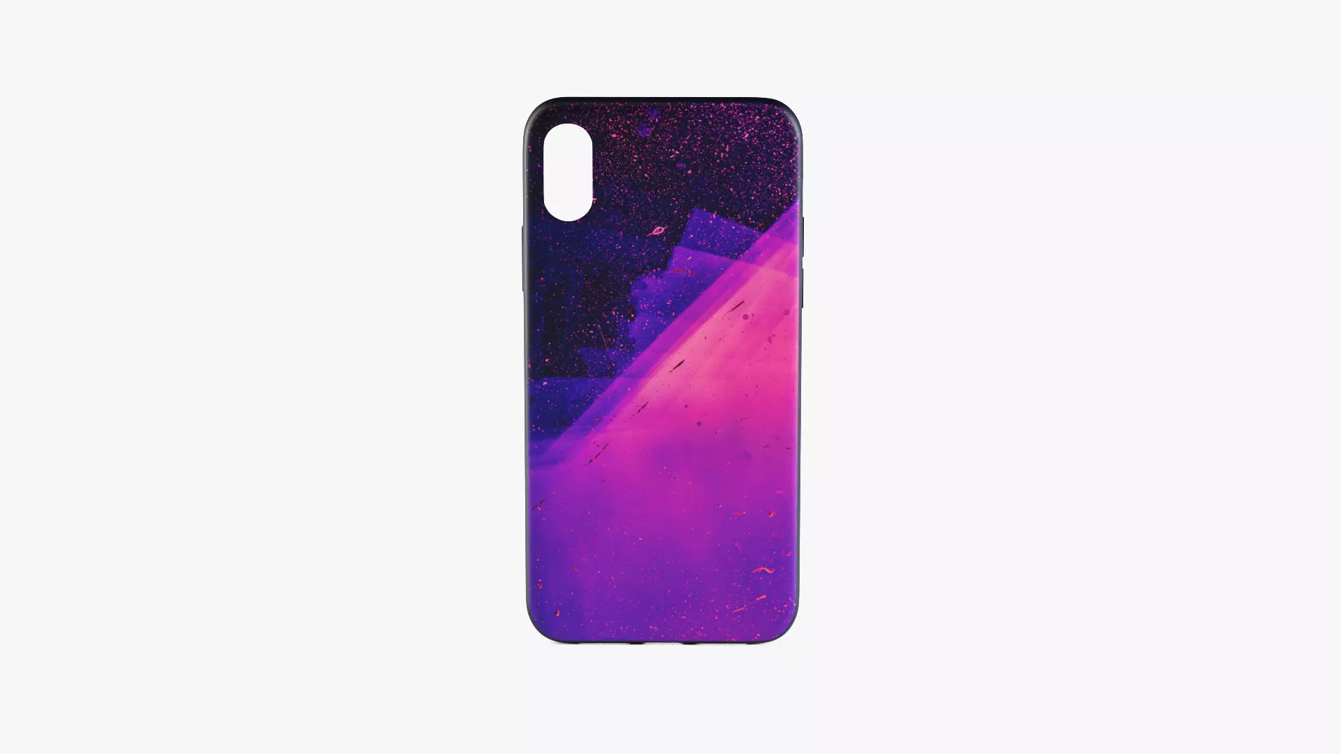 iPhone XR Case 1 Low-poly 3D model_0