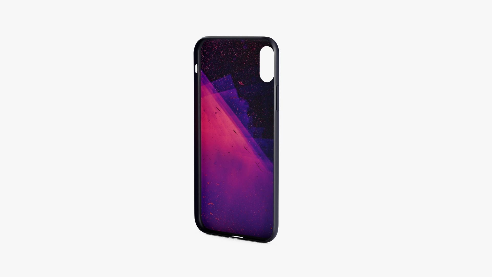 iPhone XR Case 1 Low-poly 3D model_5