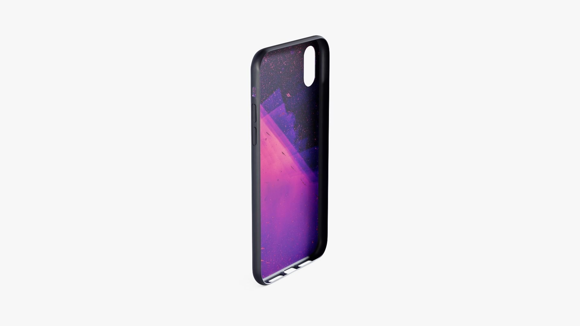 iPhone XR Case 1 Low-poly 3D model_10