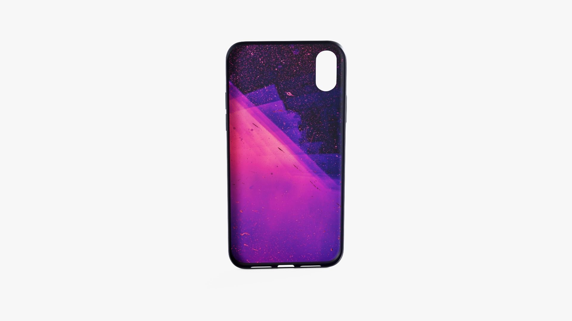 iPhone XR Case 1 Low-poly 3D model_9