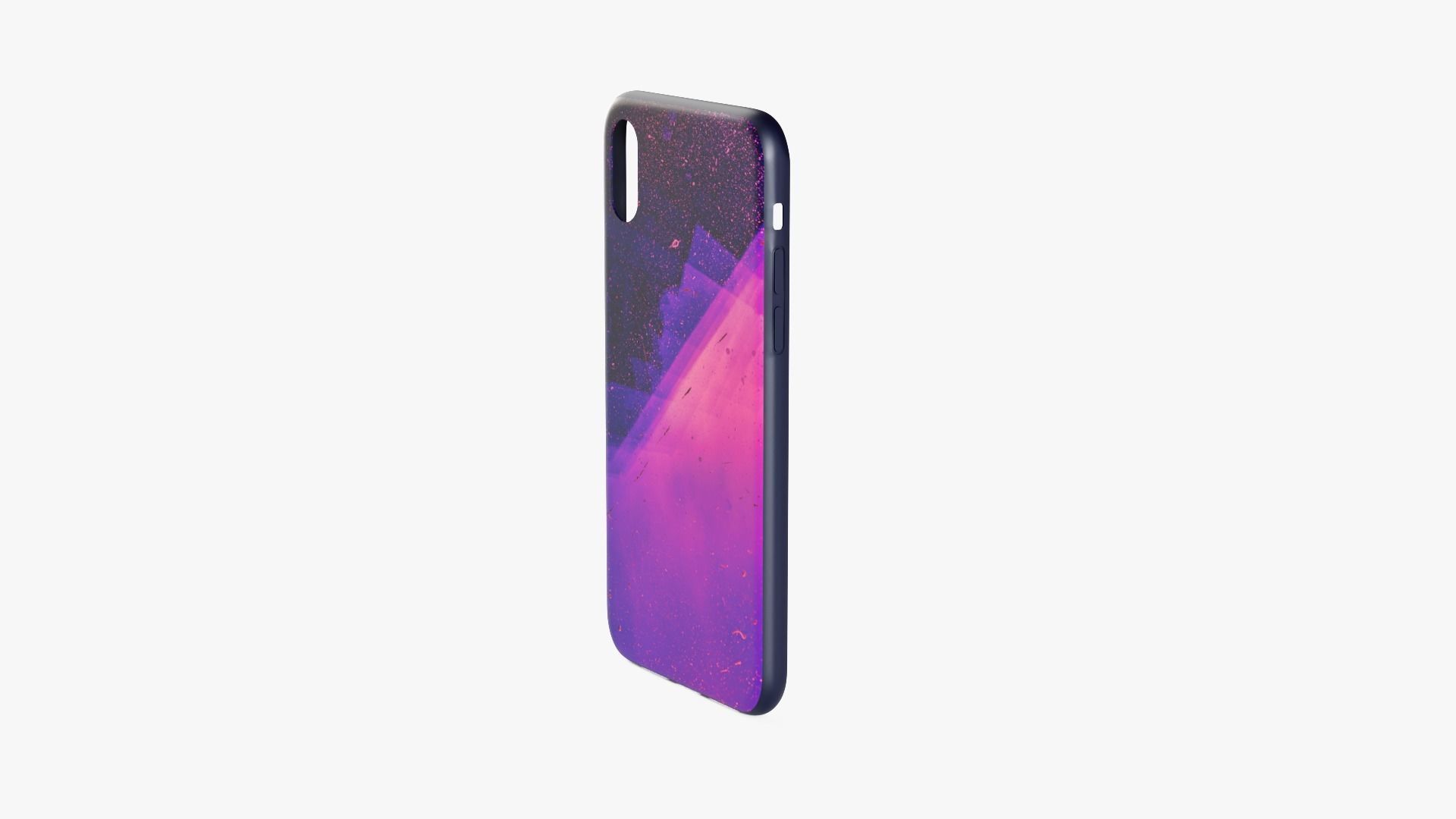 iPhone XR Case 1 Low-poly 3D model_3