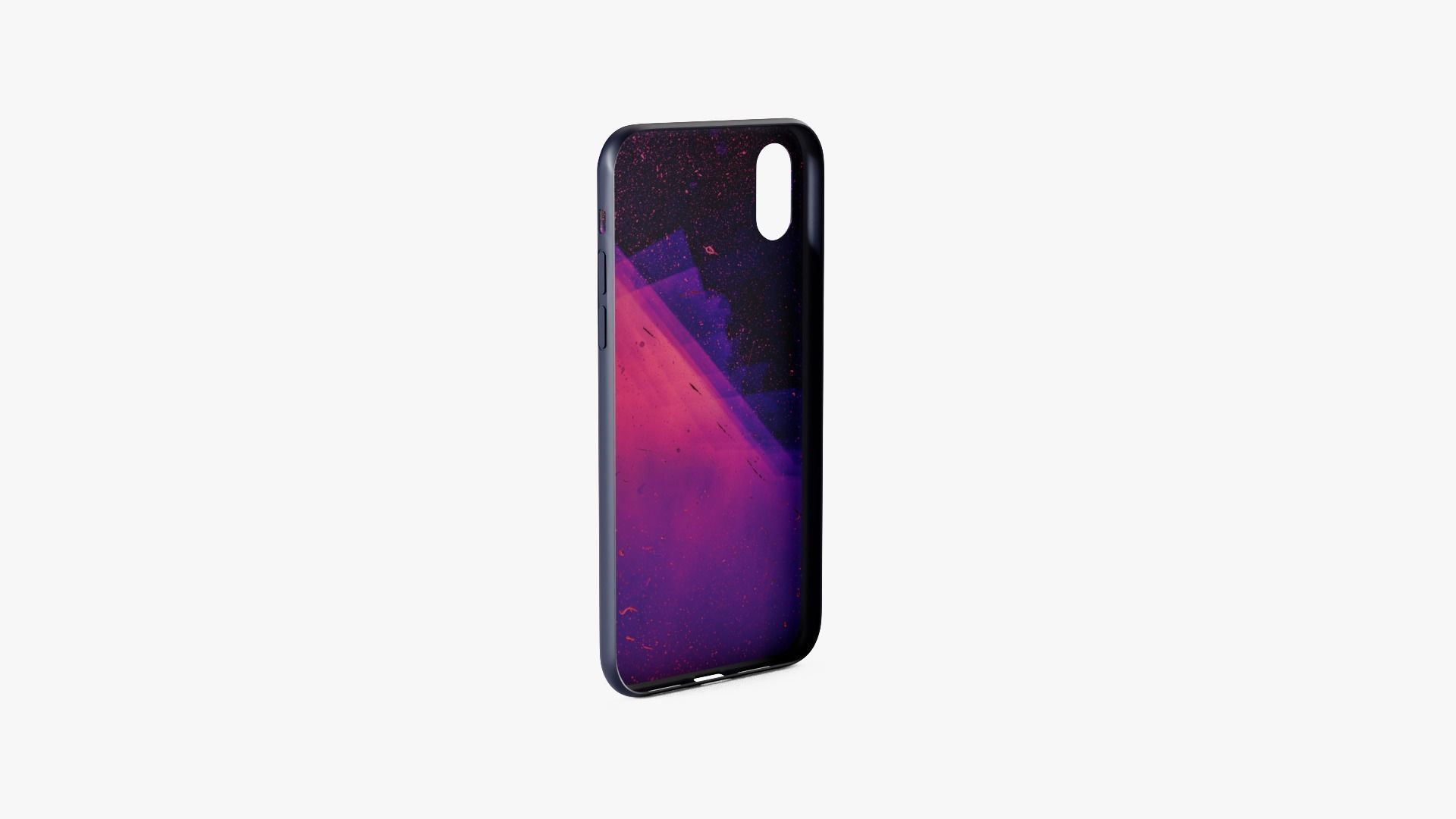 iPhone XR Case 1 Low-poly 3D model_4