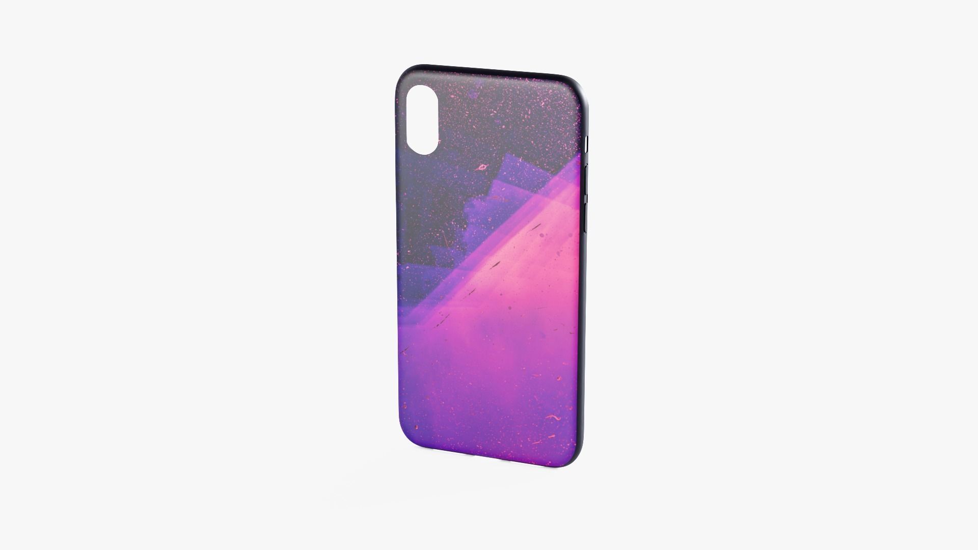 iPhone XR Case 1 Low-poly 3D model_11