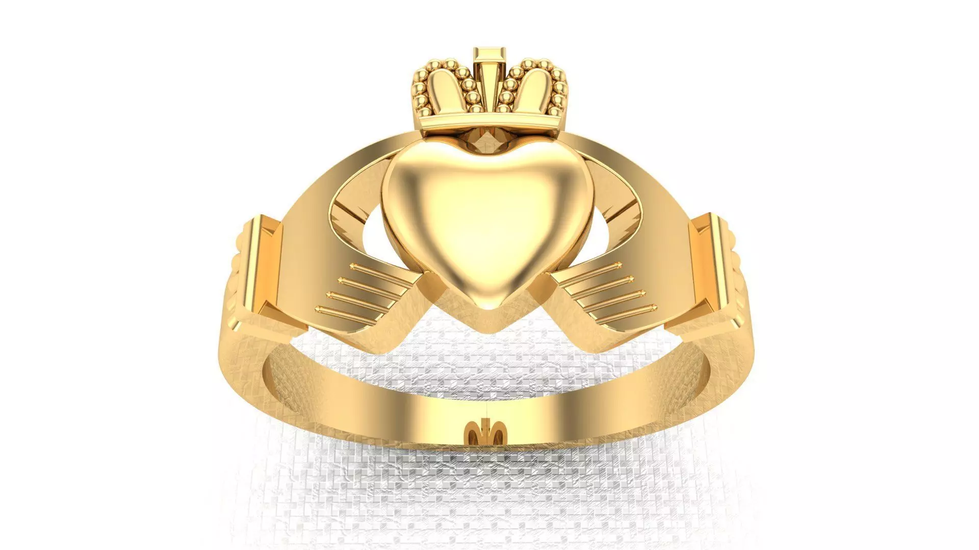 Heart Ring 3d print model 3D print model