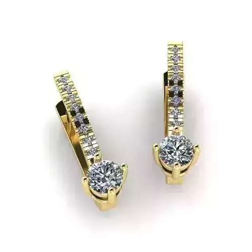 459 Earrings with stones