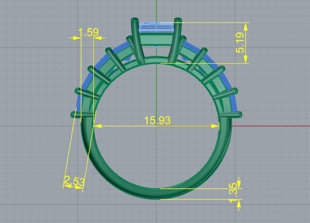 457 Ring 3D print model_4