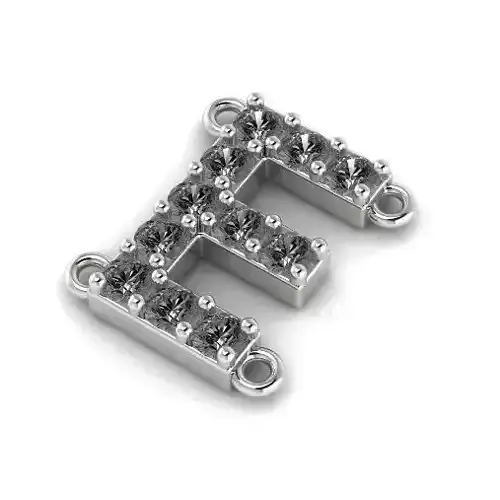 453 Pendant letter E