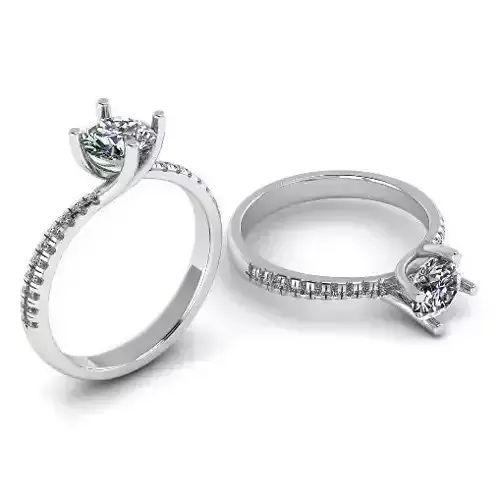 442 Ring with round stones