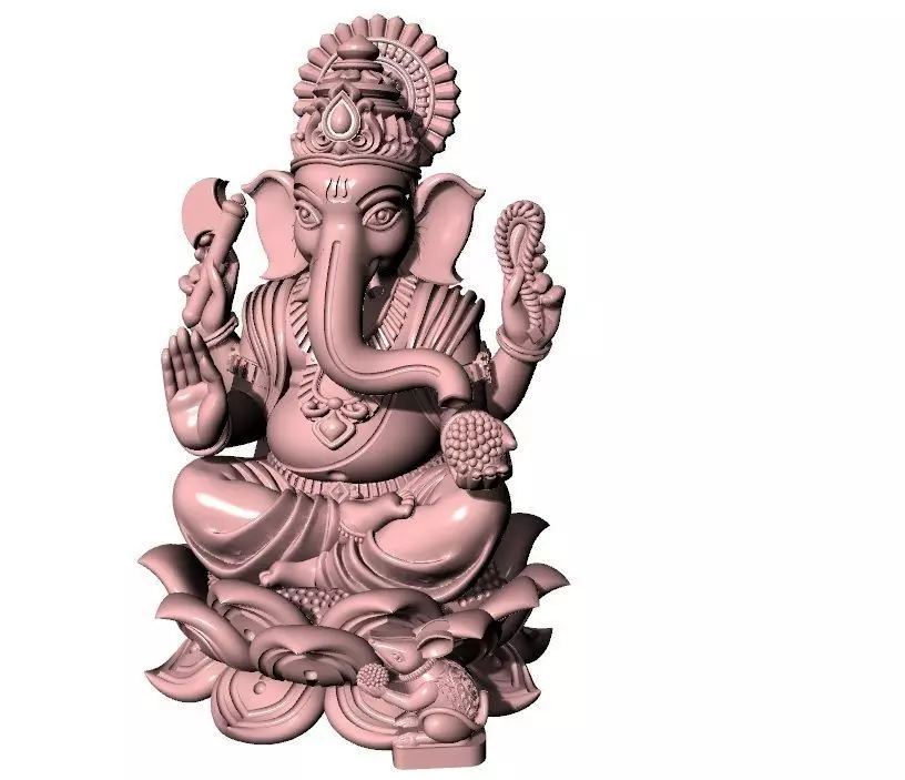 PENDANTS ganesha statue 3D print model