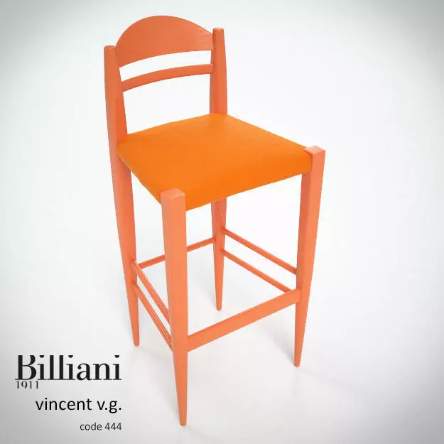 Billiani Vincent VG stool 444 3D model_0