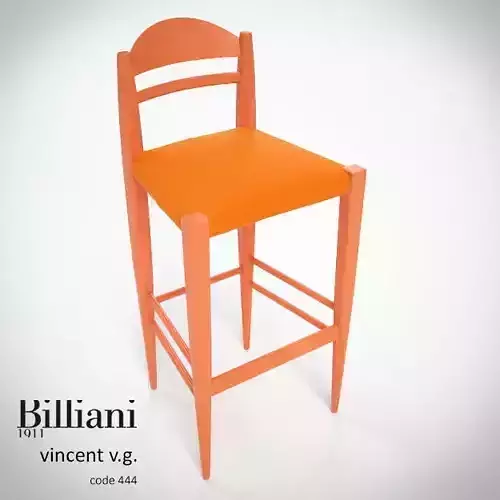 Billiani Vincent VG stool 444 3D model