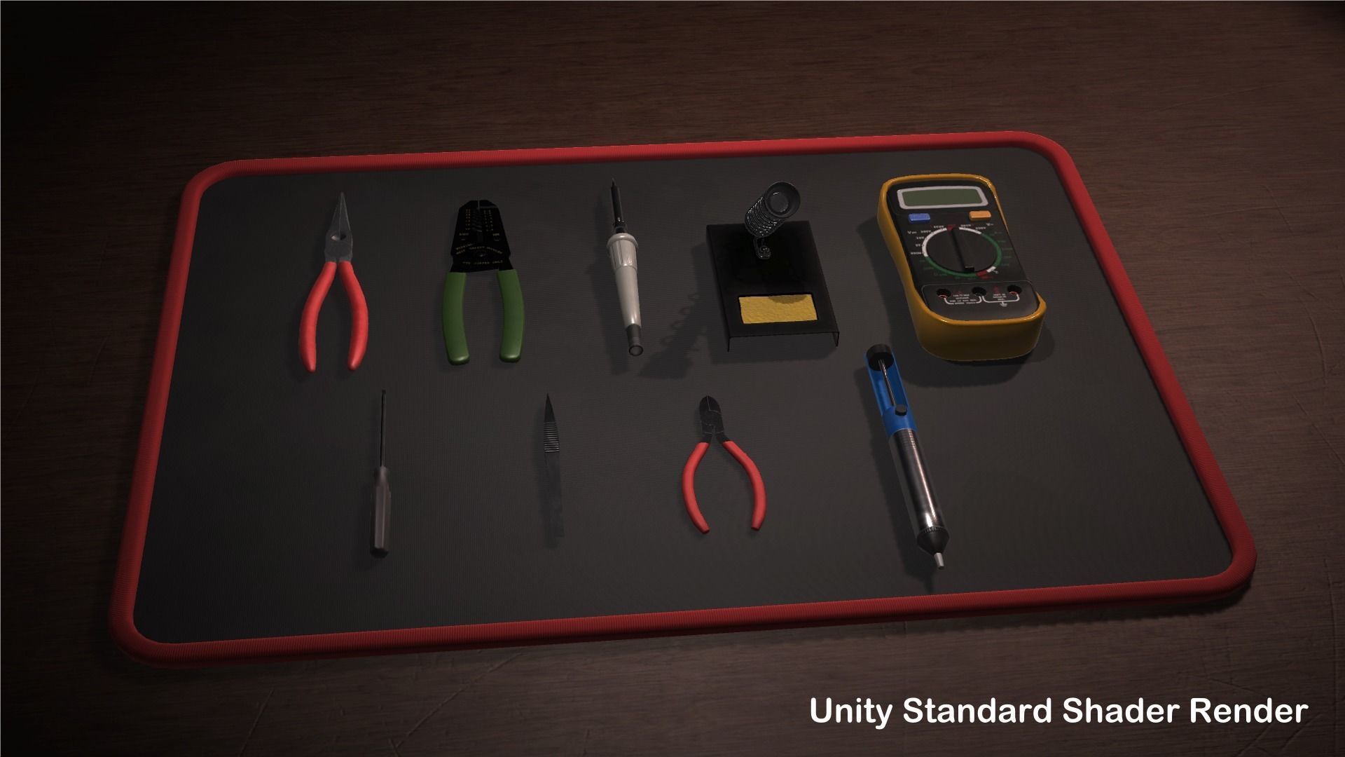 Game Ready Soldering Tools Pack Low-poly 3D model_4