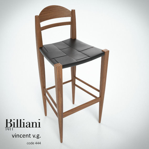 Billiani Vincent VG stool 444 teak