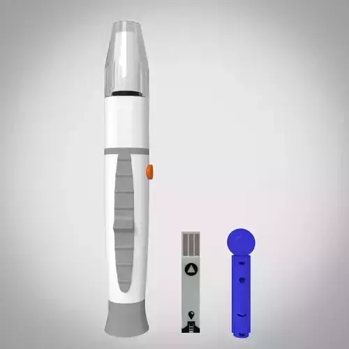 Lancing Device 3D model