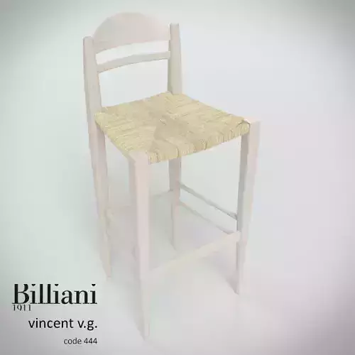 Billiani Vincent VG stool 444 rope 3D model