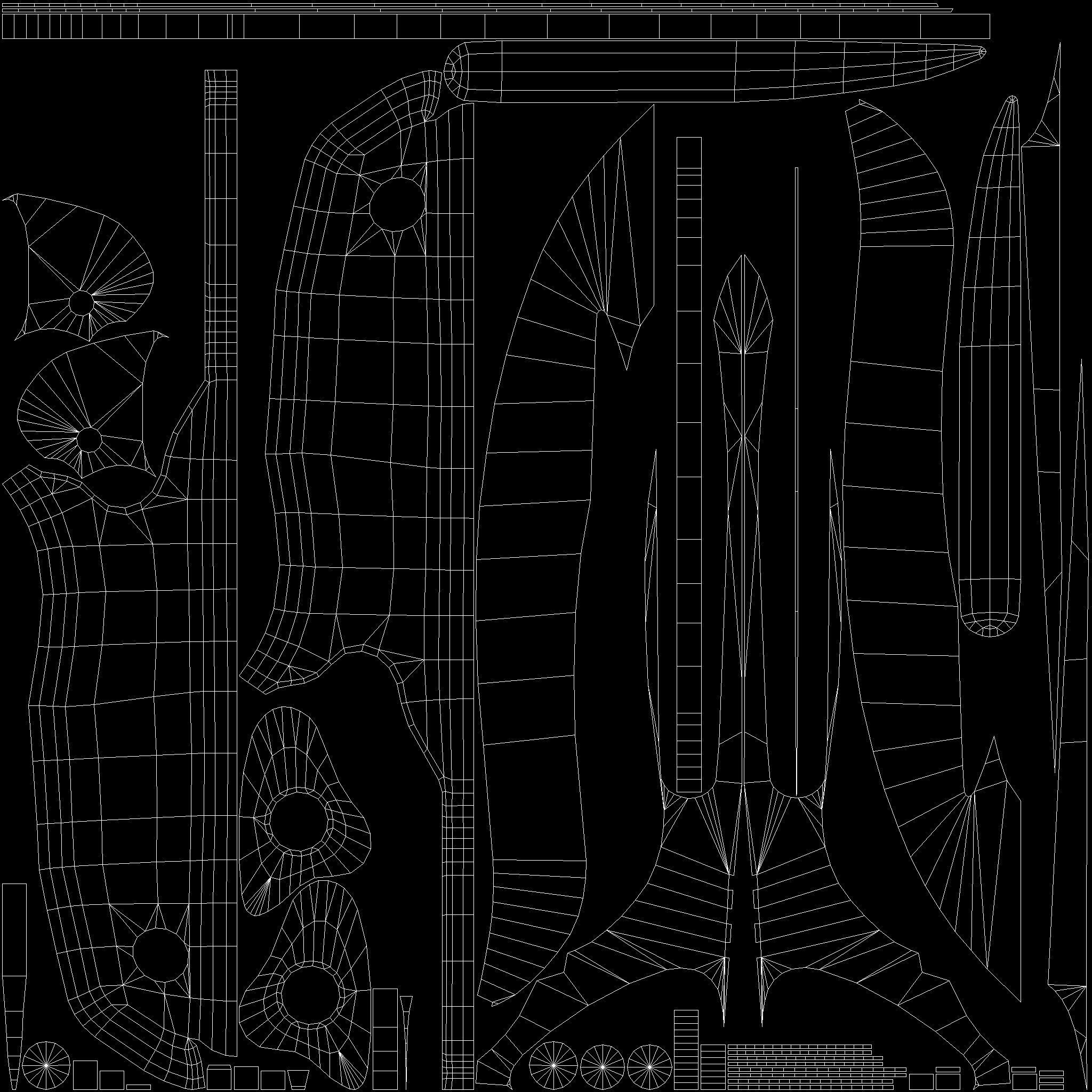 Low Poly model of Knife with wooden handle PBR Low-poly 3D model Low-poly 3D model_13