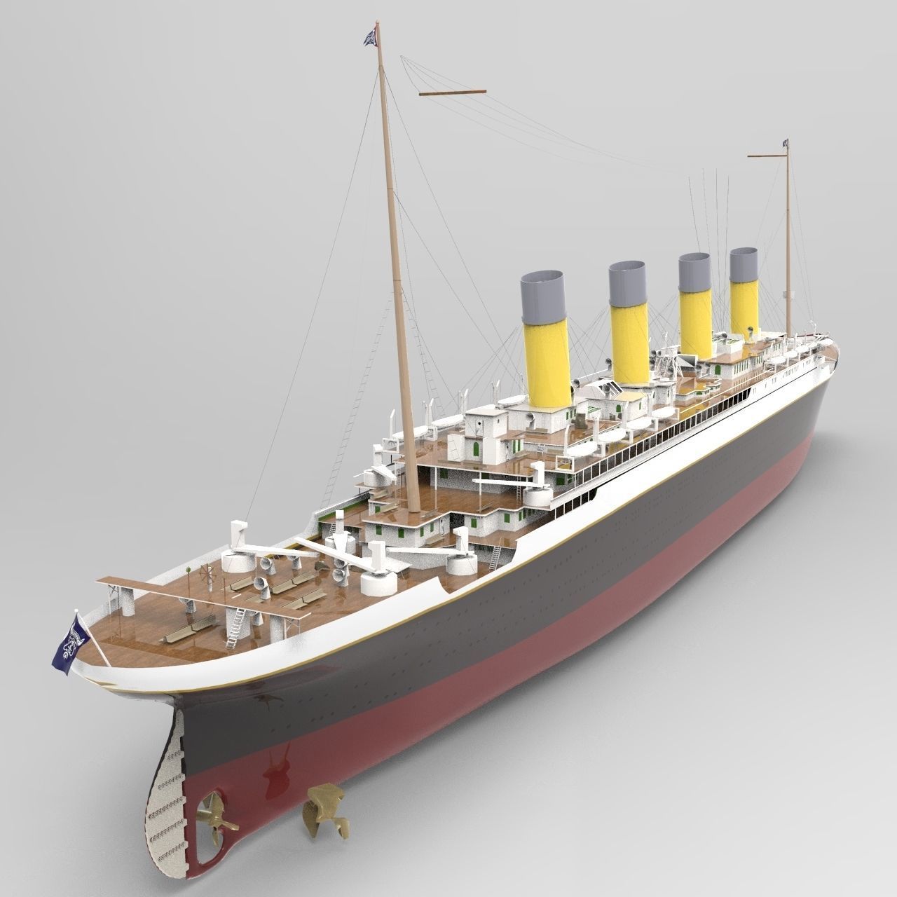 Titanic 2 3D model_4