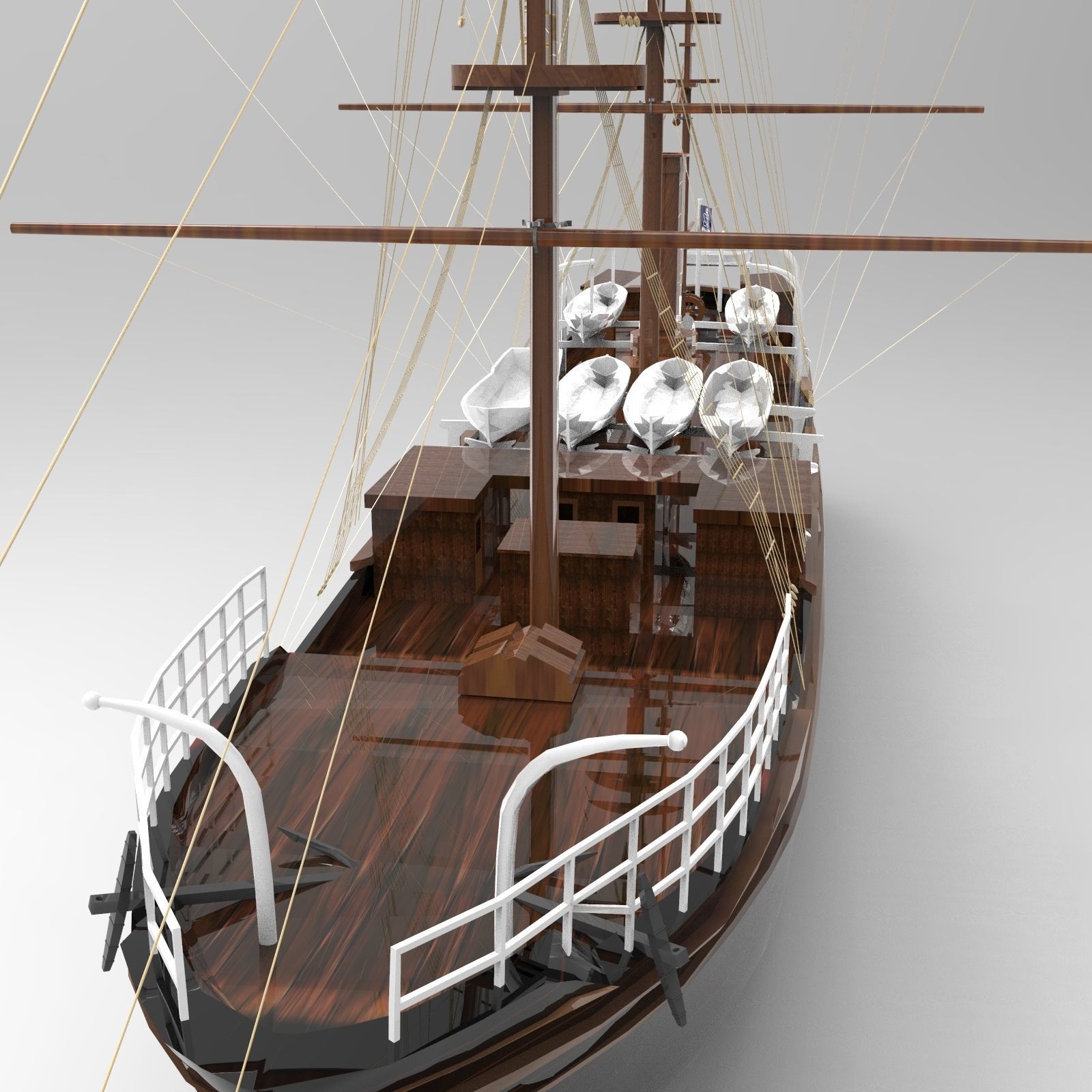 Tall Ship 3D model_7