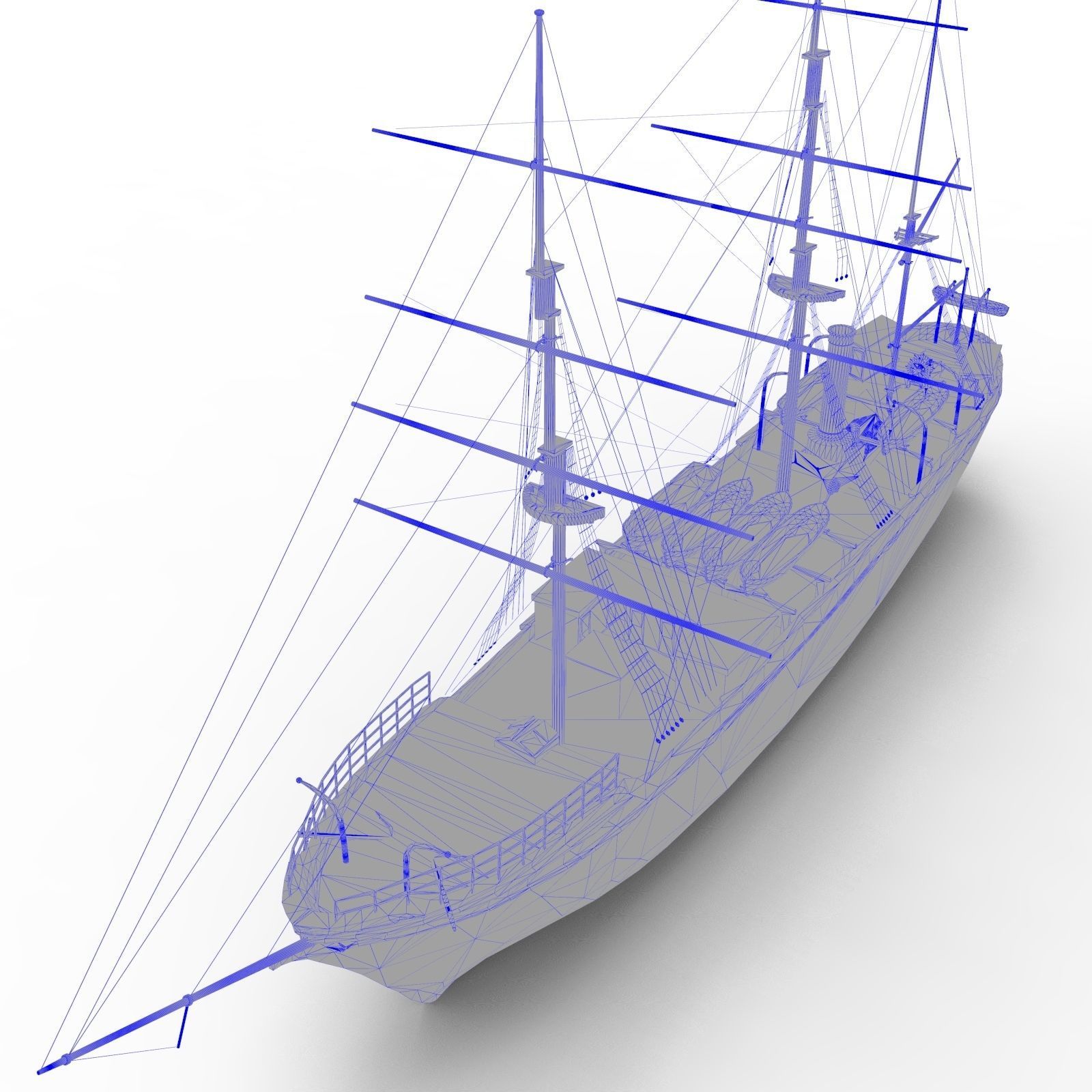 Tall Ship 3D model_10