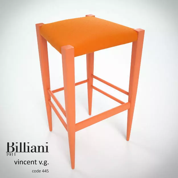 Billiani Vincent VG stool 445 3D model_0