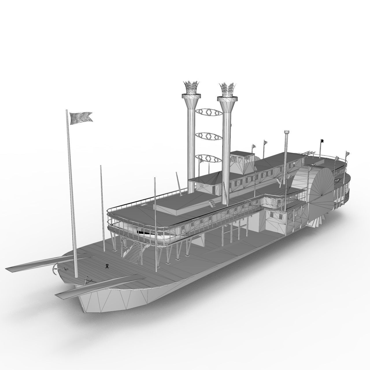 SBM Queen Ship 3D model_8