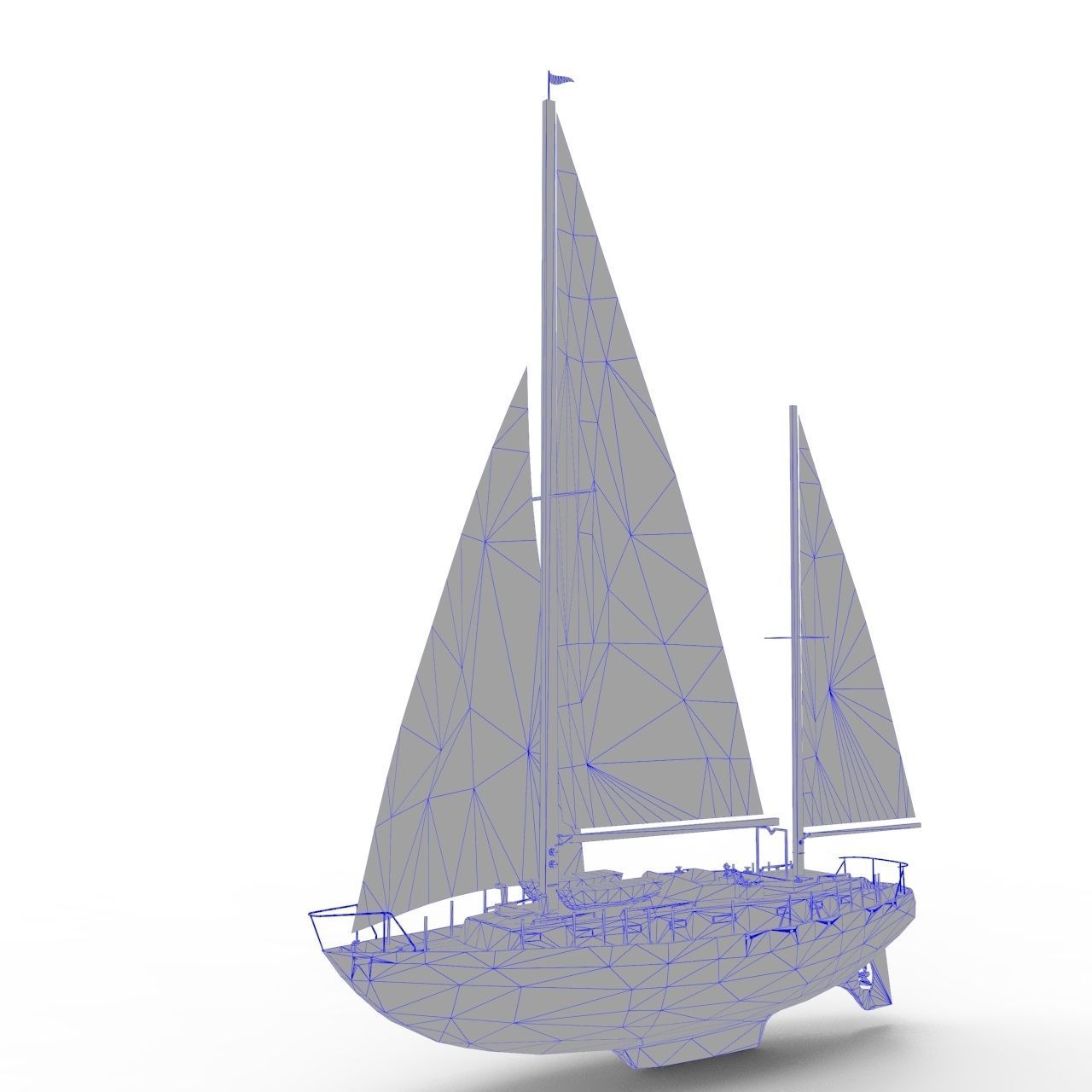 Flagship Boat 2 3D model_10