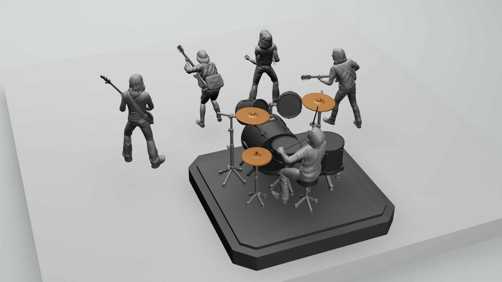 Angus young ACDC -  3dprinting 3D print model_20