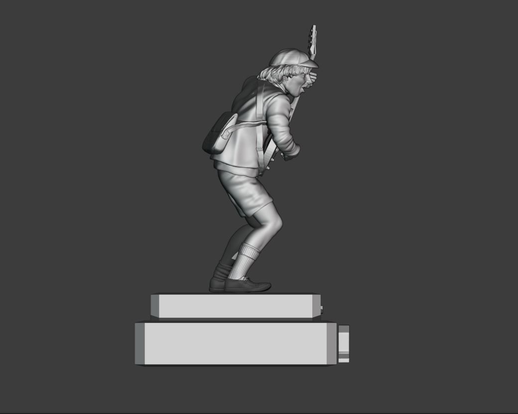 Angus young ACDC -  3dprinting 3D print model_11