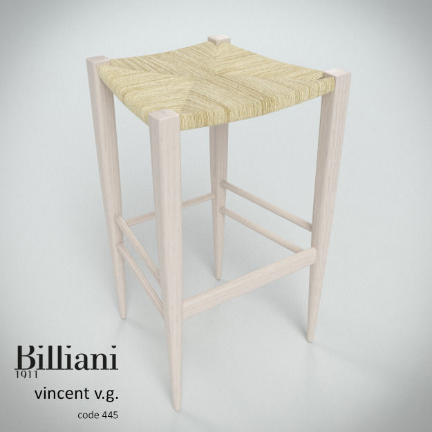 Billiani Vincent VG stool 445 rope