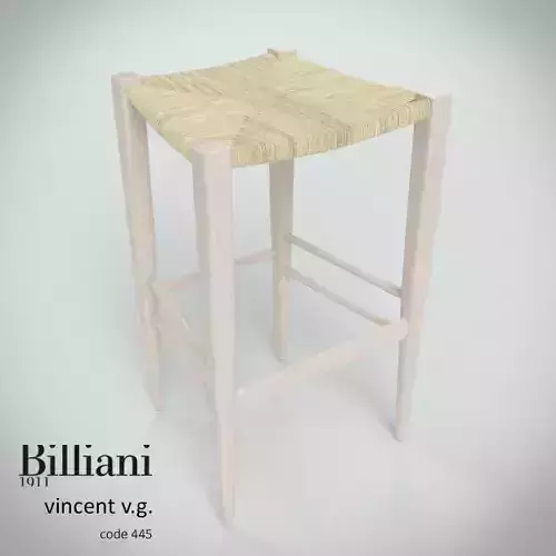 Billiani Vincent VG stool 445 rope 3D model