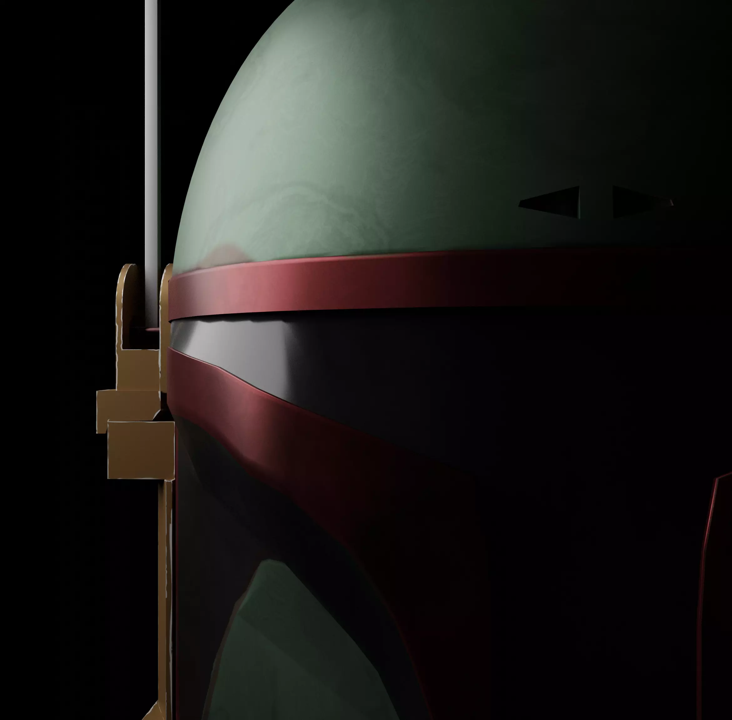Boba Fett Helmet Free 3D model