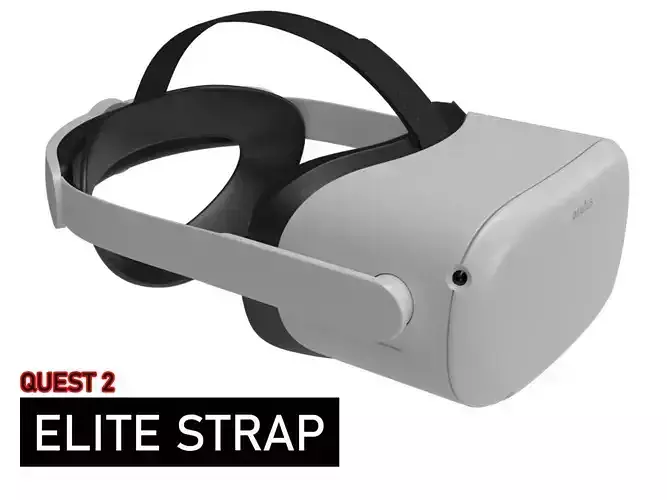 Meta Quest 2 Elite Strap 3D model