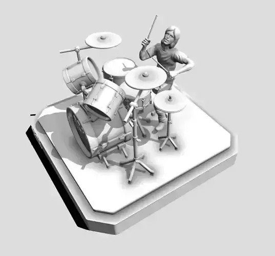 phill rudd ACDC - 3Dprinting 3D print model