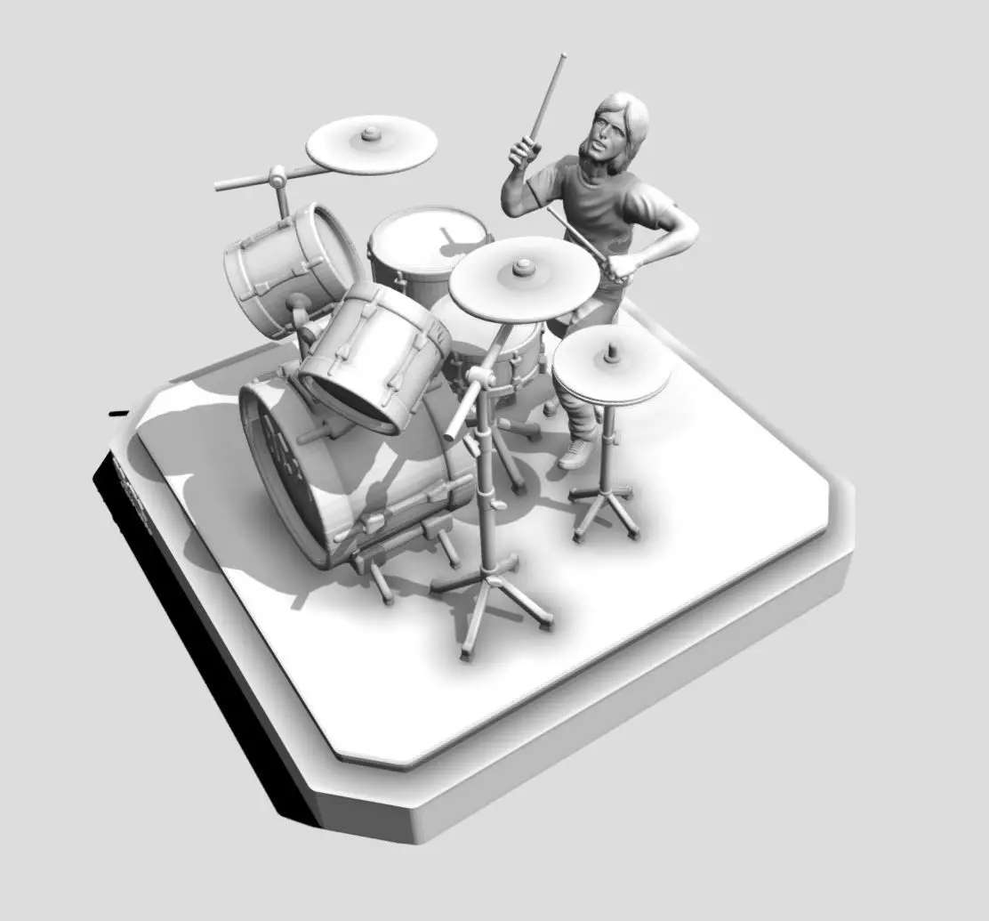 phill rudd ACDC - 3Dprinting 3D print model