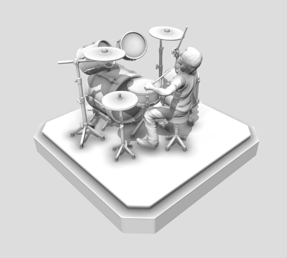 phill rudd ACDC - 3Dprinting 3D model 3D printable | CGTrader