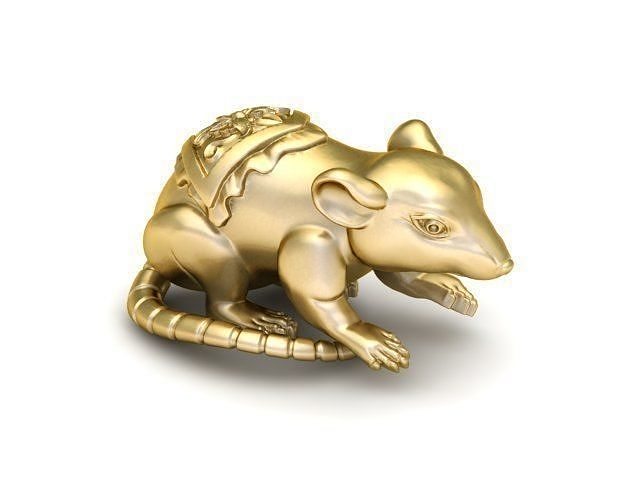fengshui lucky mouse 1197 3D print model