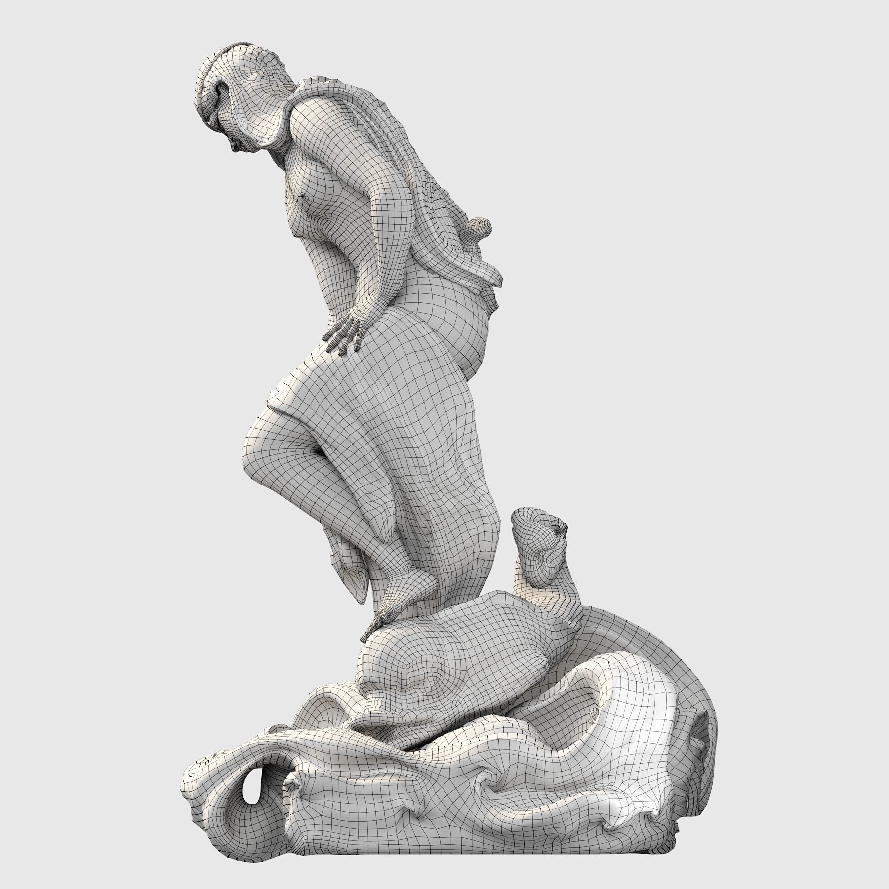 Sea Nymph 3D print model_12