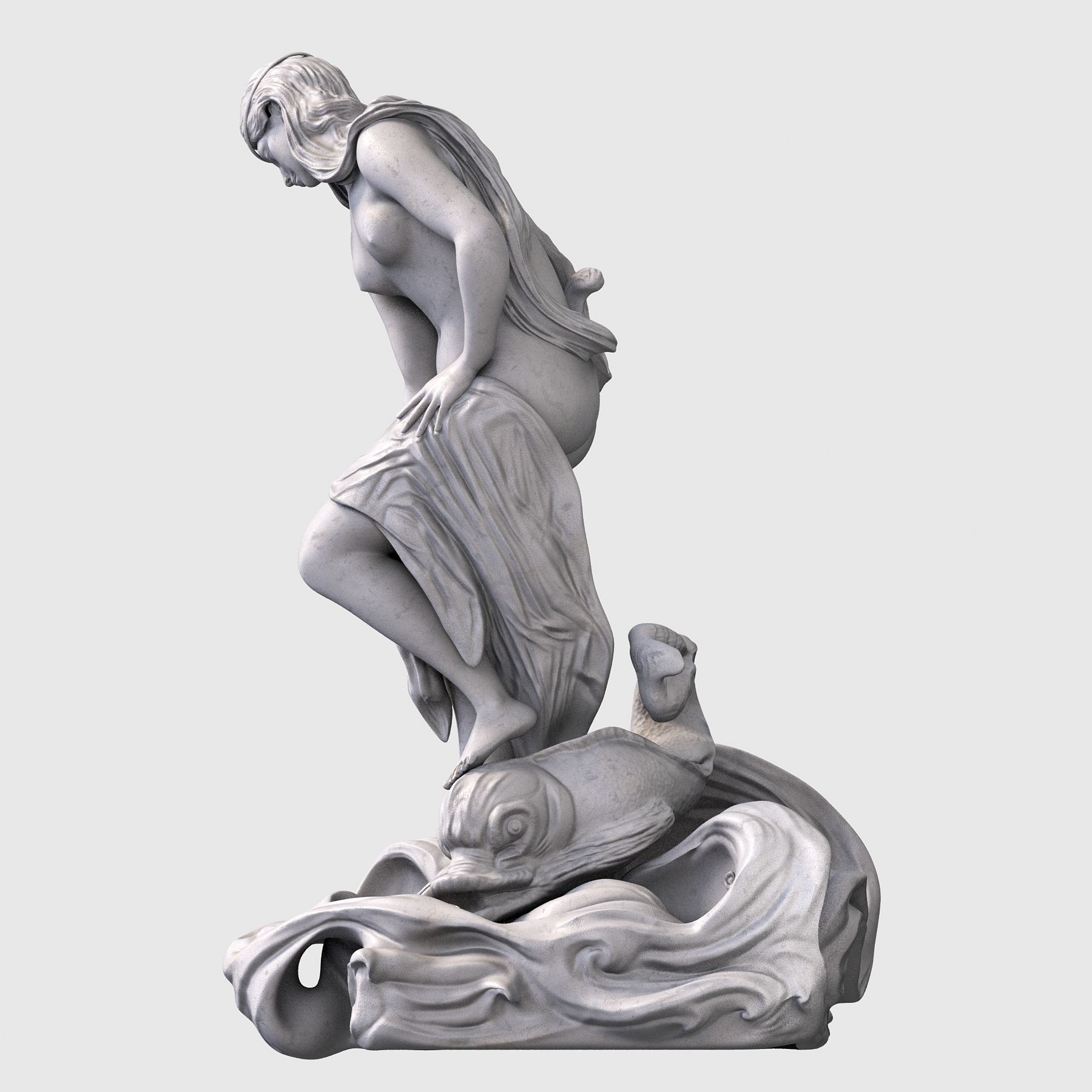 Sea Nymph 3D print model_25