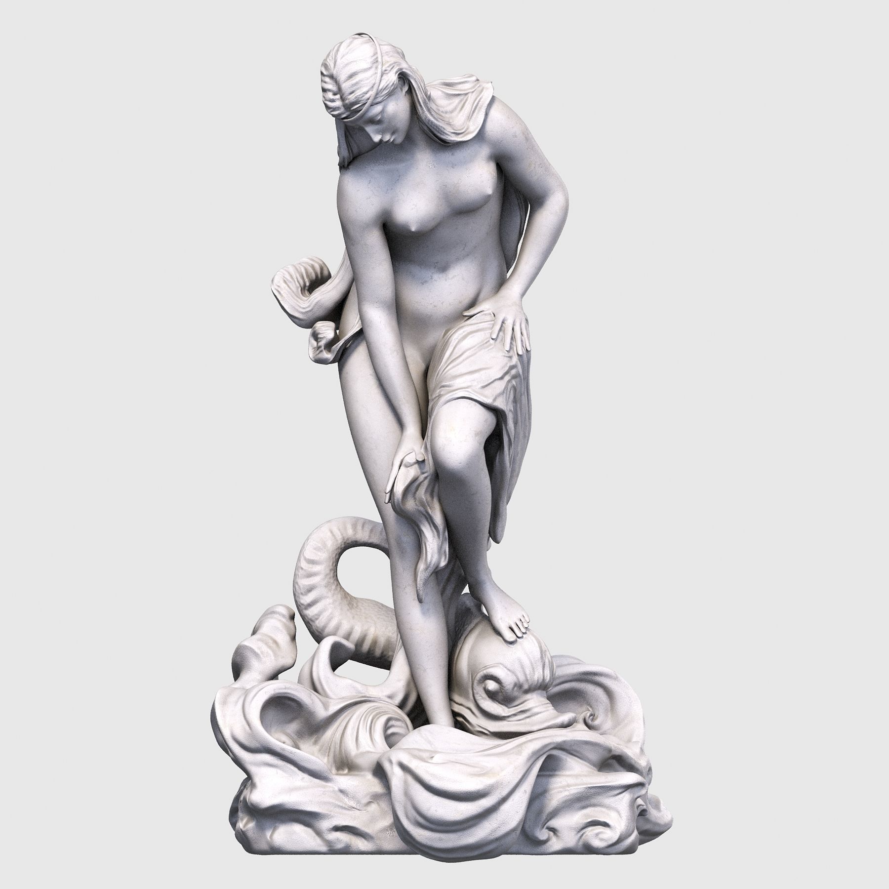 Sea Nymph 3D print model_20