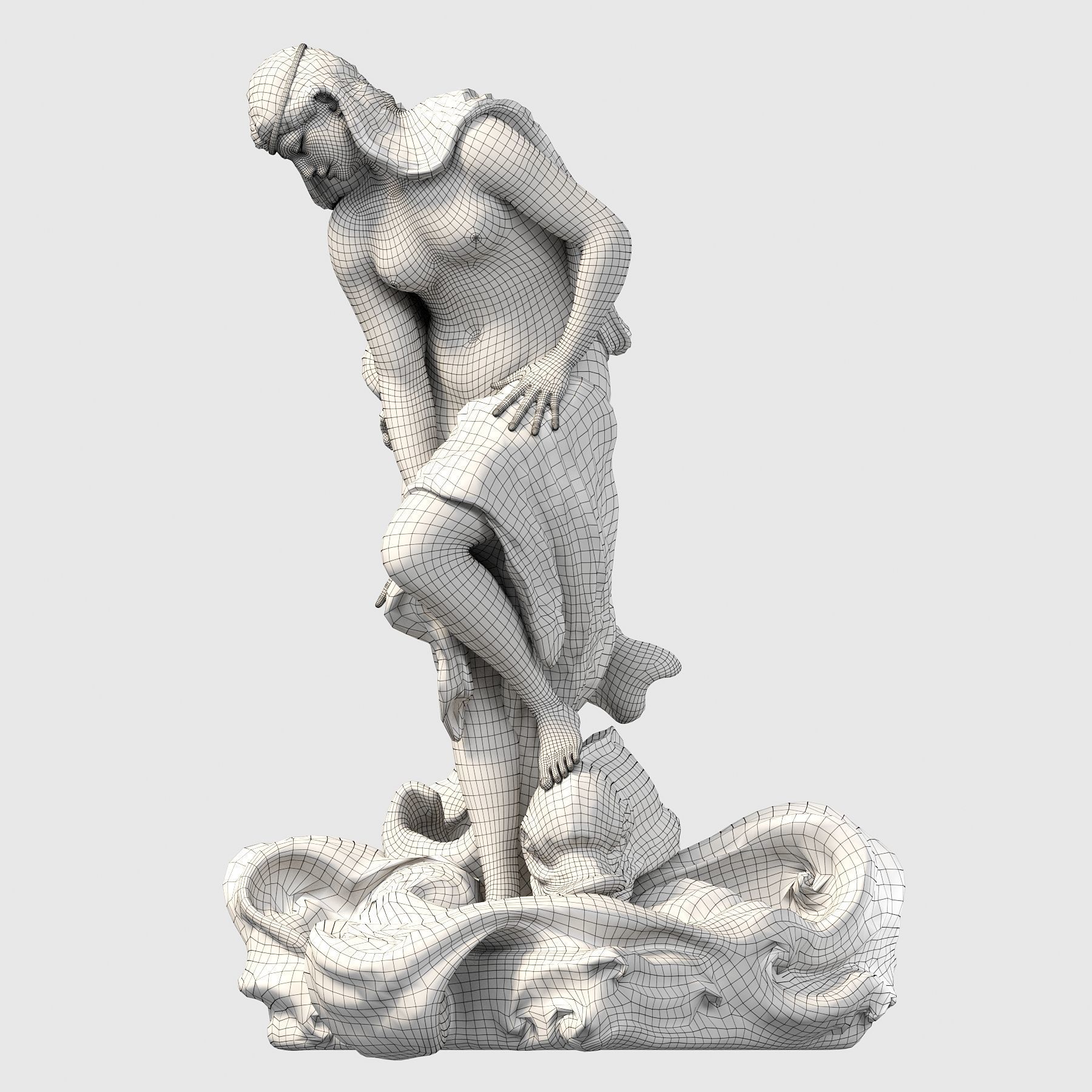Sea Nymph 3D print model_17