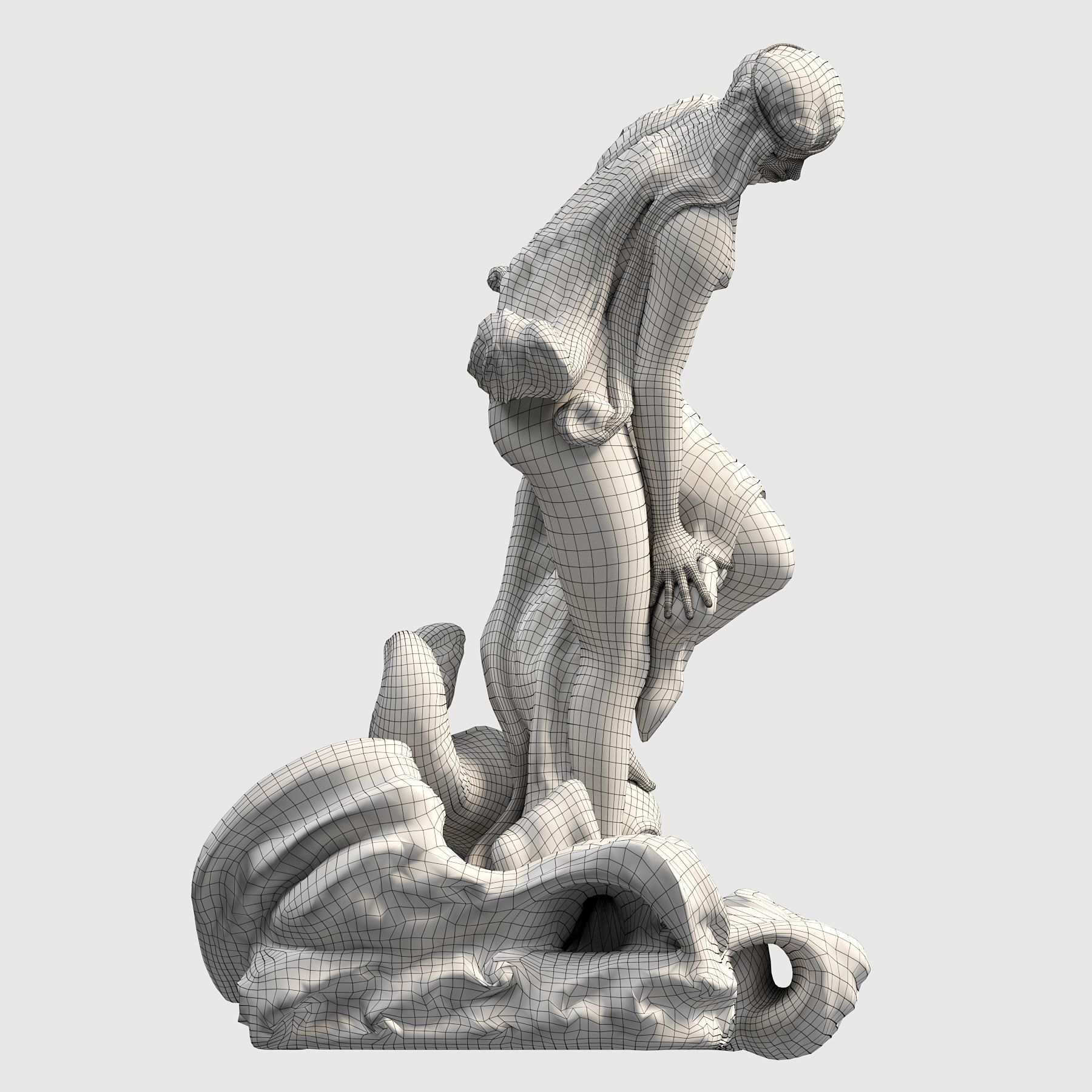 Sea Nymph 3D print model_15