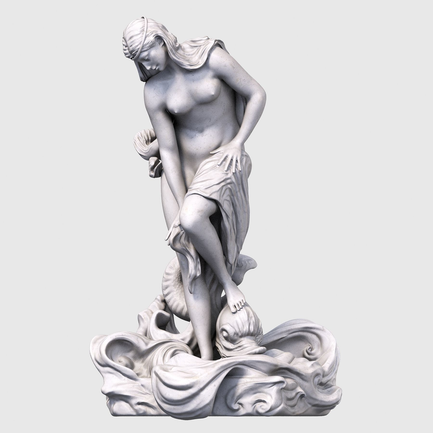 Sea Nymph 3D print model_21