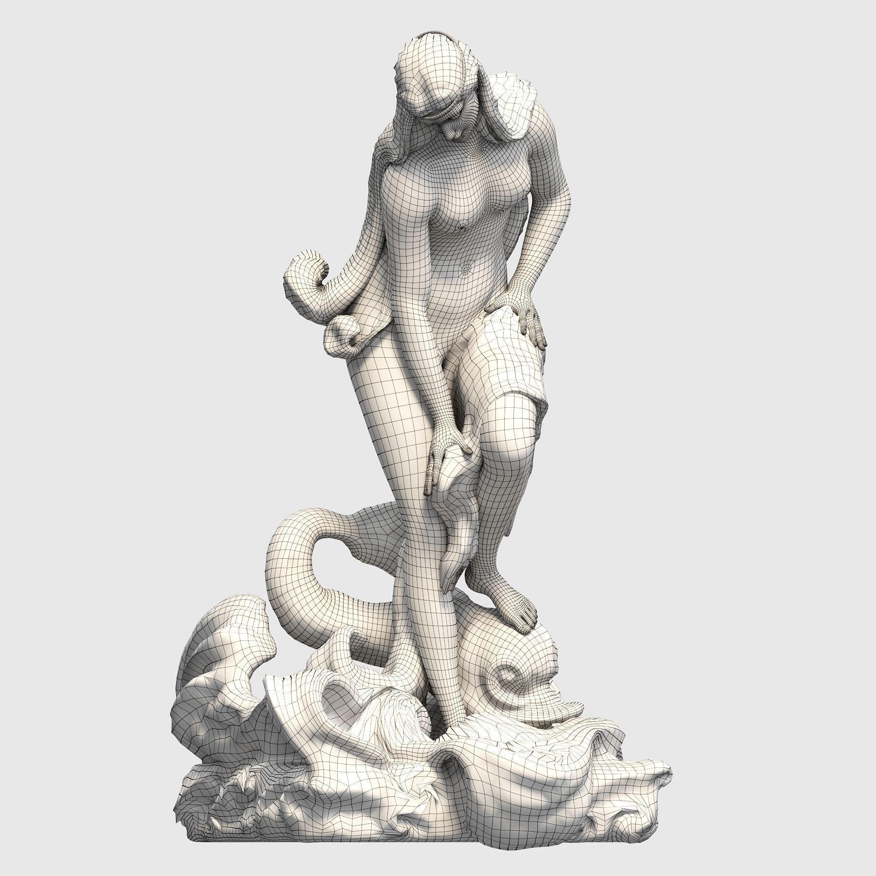 Sea Nymph 3D print model_16