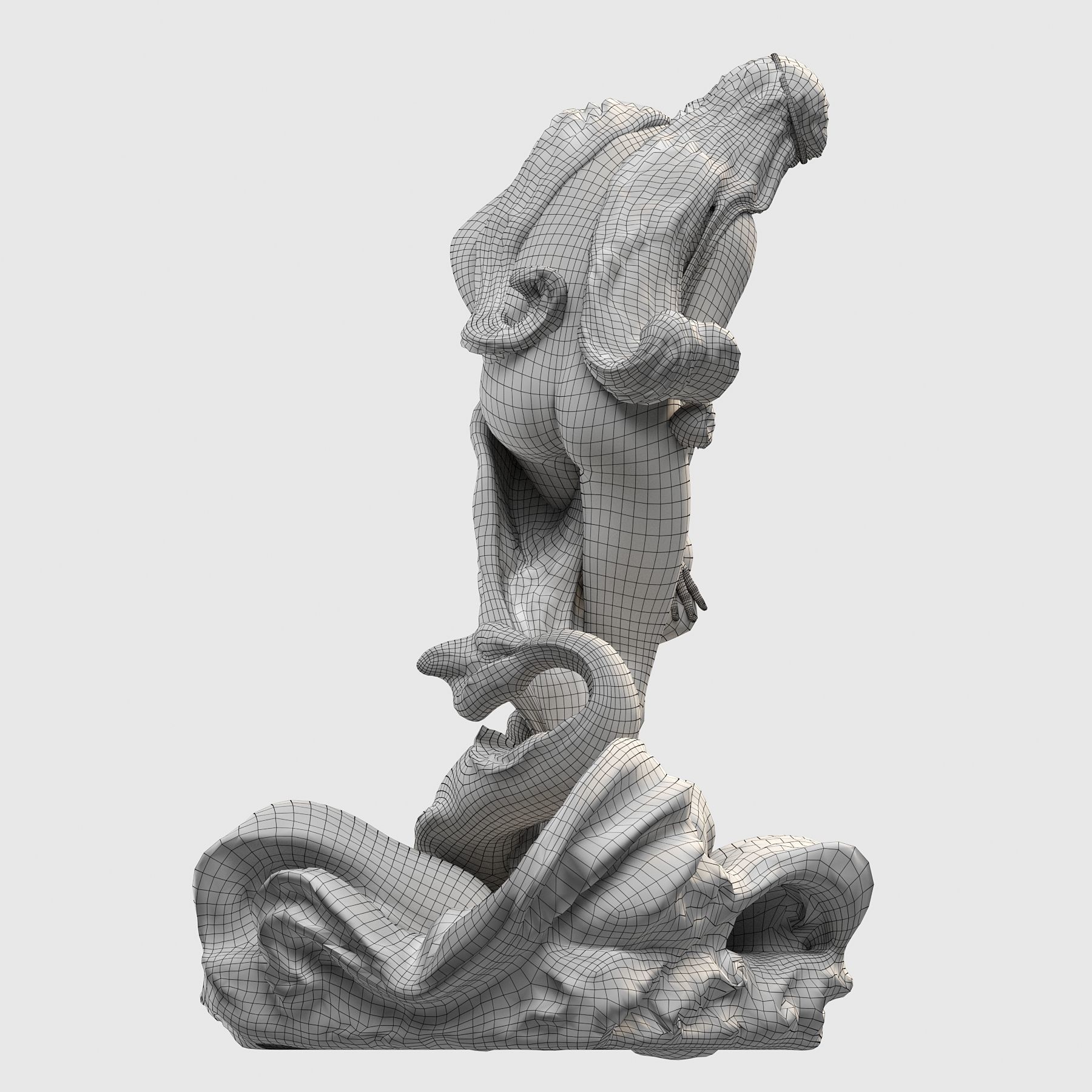 Sea Nymph 3D print model_14