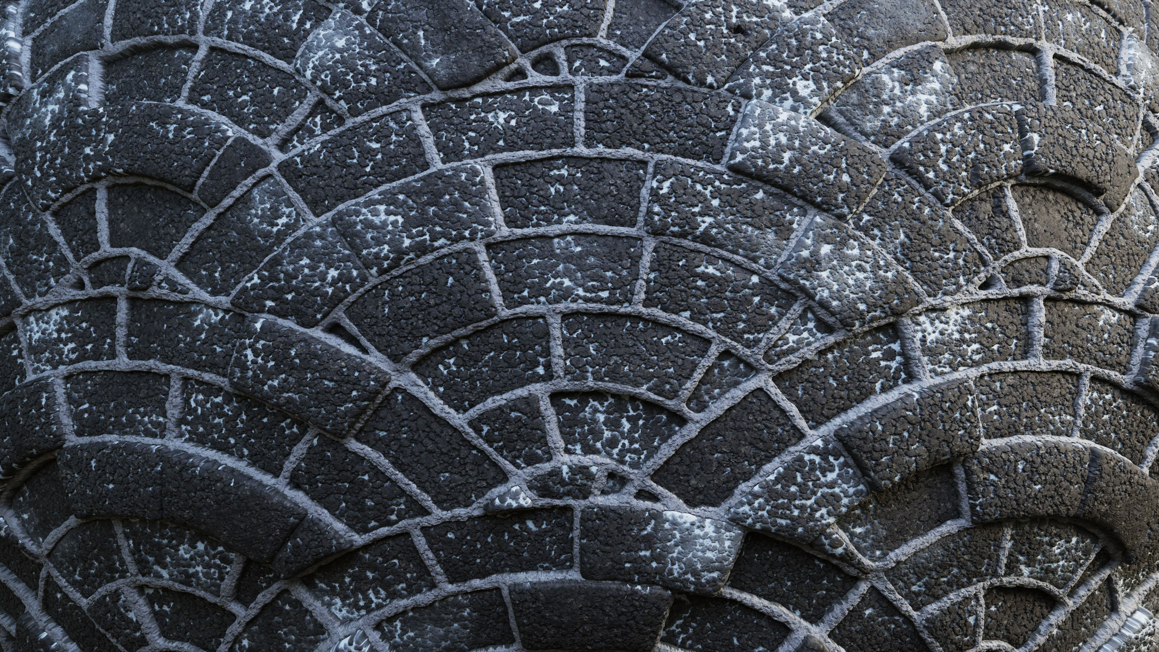 Snowy Pavement Texture_3
