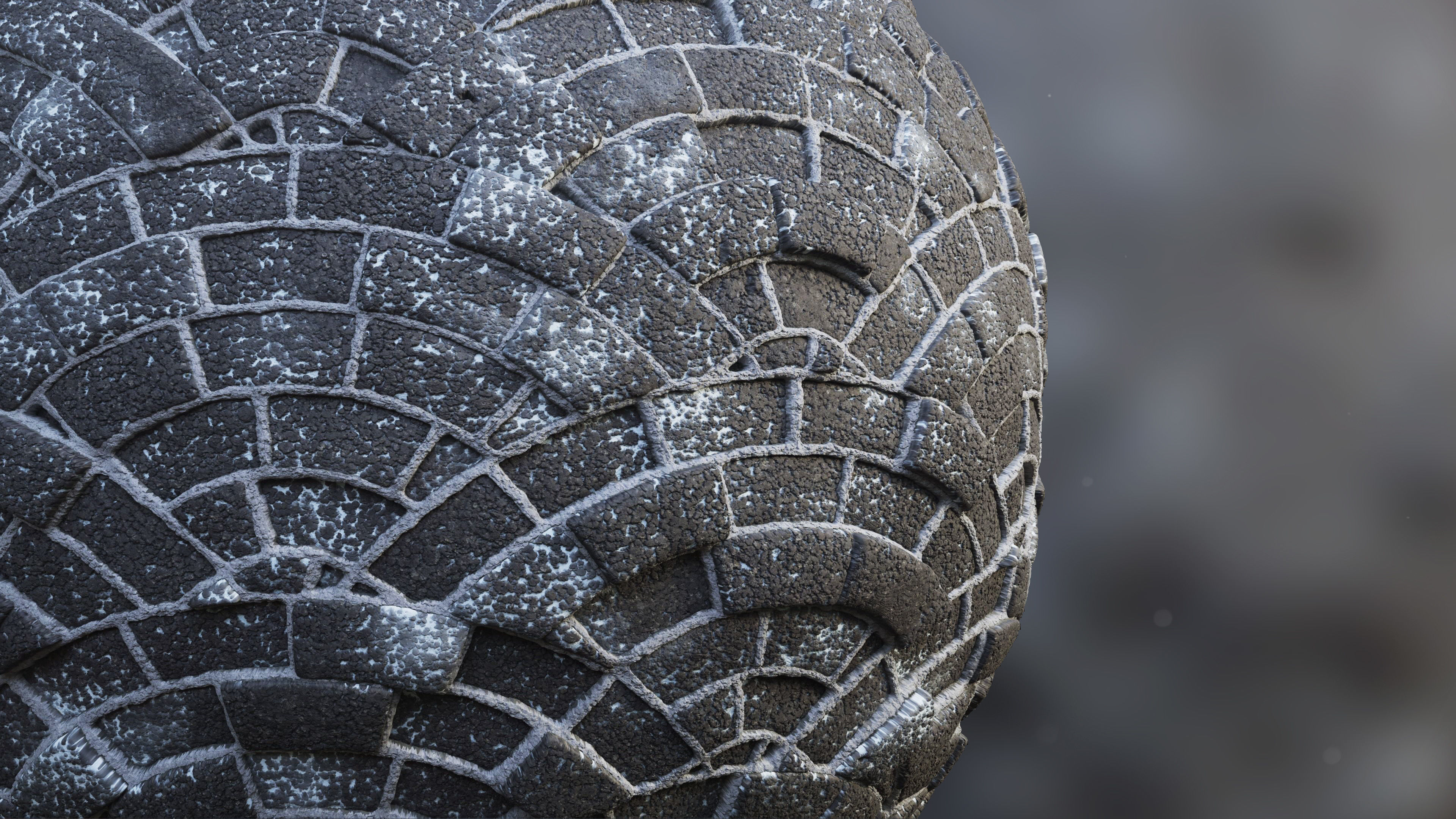 Snowy Pavement Texture_1