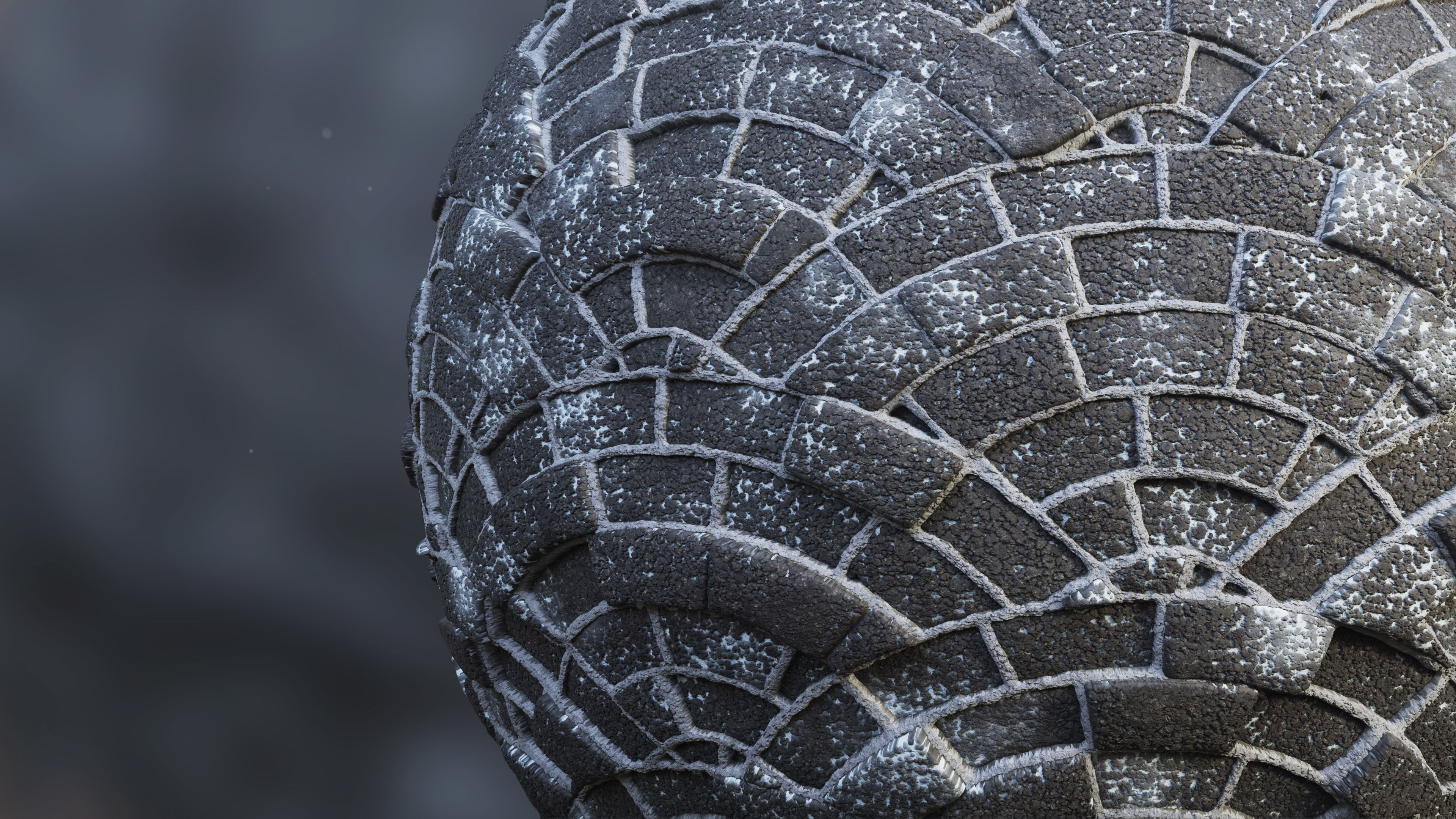 Snowy Pavement Texture_2