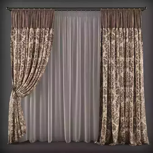 Curtain 3D model 147